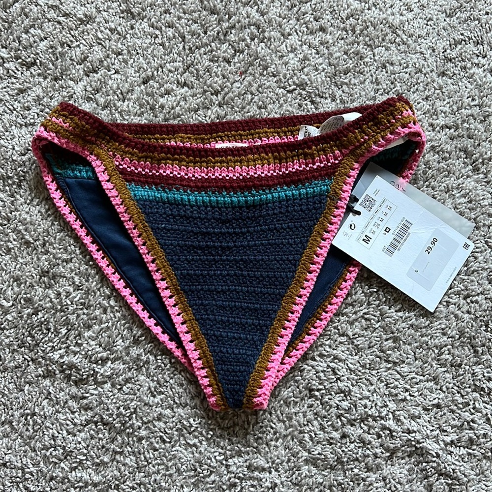 Zara Crochet Bikini Bottoms